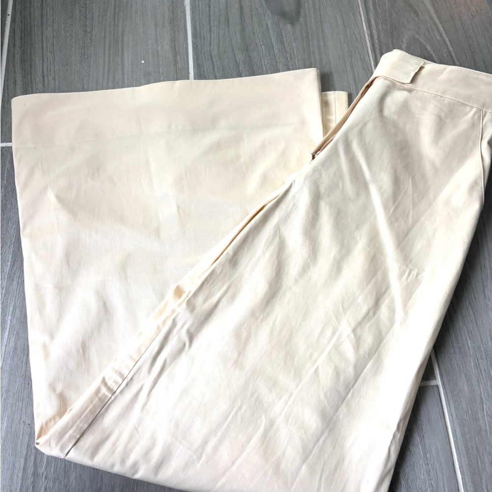 Misa Los Angeles Cream Palazzo Pants - Picture 4 of 5